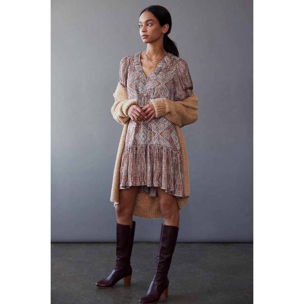 Anthropologie long sleeve dress Sz S